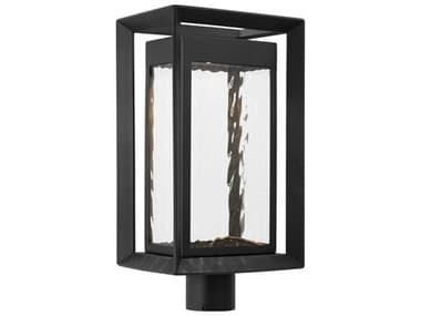 Visual Comfort Studio Urbandale 1-Light Outdoor Post Light VCSOL13707TXBL1