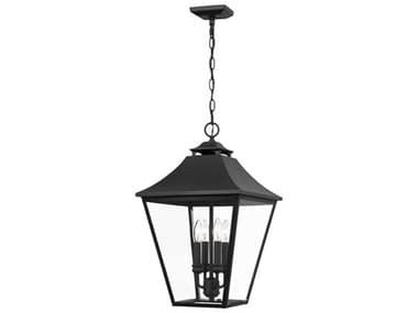 Visual Comfort Studio Galena 4-Light Outdoor Hanging Light VCSOL14408TXB