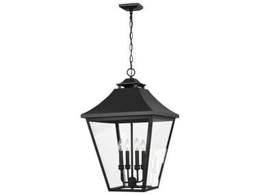 Visual Comfort Studio Galena 4-Light Outdoor Hanging Light VCSOL14409TXB