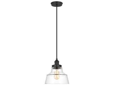 Visual Comfort Studio Baskin 1-Light Midnight Black Mini Pendant VCSP1348MBK