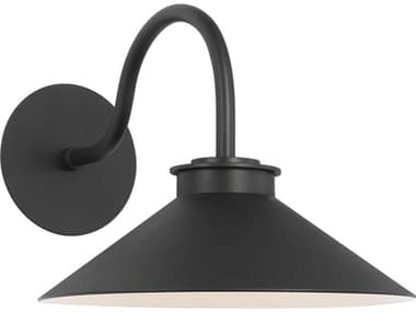 Visual Comfort Studio Barn Light 1-Light Outdoor Wall VCSSLO1011TXBL1