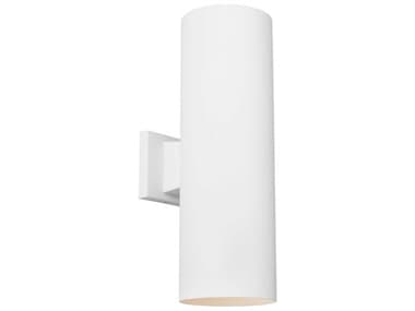 Visual Comfort Studio Outdoor Cylinders 2-Light Wall Light VCSSLO1172OTW
