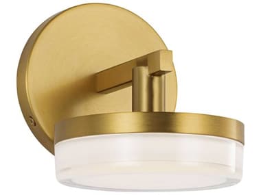 Visual Comfort Studio Khan 1-Light Burnished Brass Wall Sconce VCSSLV1011BBS