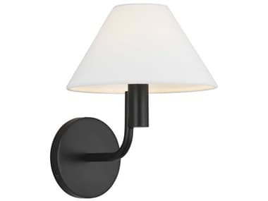 Visual Comfort Studio Colfax 1-Light Aged Iron Black Wall Sconce VCSSLW1001AI