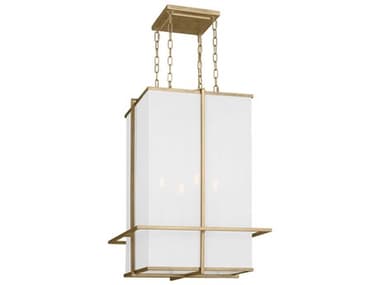 Visual Comfort Studio Dresden 4-Light Coastal Gild Gold Pendant VCSTFC1014CGD