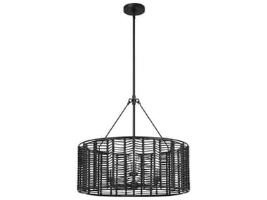 Visual Comfort Studio Winslow 3-Light Midnight Black Candelabra Chandelier VCSTFC1163MBK
