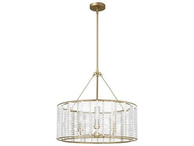 Visual Comfort Studio Winslow 3-Light Brass Candelabra Chandelier VCSTFC1163PCB