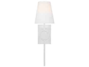 Visual Comfort Studio Montour 21" Tall 1-Light Matte White Wall Sconce VCSTFW1021MWT