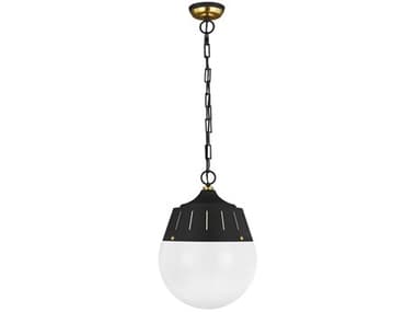 Visual Comfort Studio Arlett 2-Light Midnight Black Bowl Pendant VCSTP1092MBKBBS