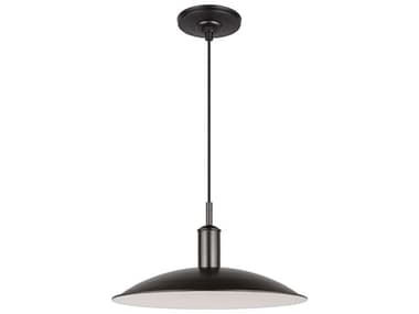 Visual Comfort Studio Dash 1-Light Aged Iron Black Pendant VCSTP1261AI