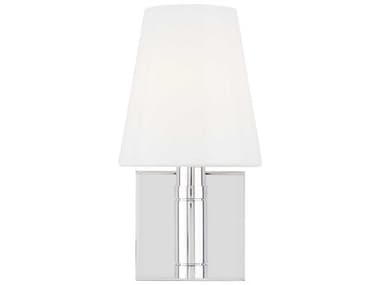 Visual Comfort Studio Beckham Classic 1-Light Polished Nickel Wall Sconce VCSTV1011PN