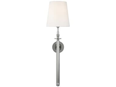 Visual Comfort Studio Capri 28" Tall 1-Light Polished Nickel Wall Sconce VCSTW1021PN