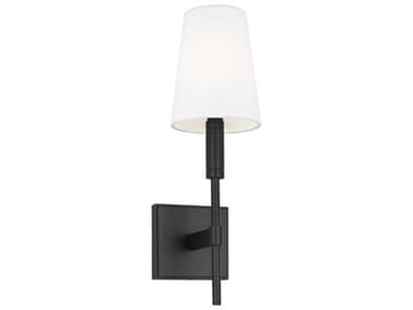 Visual Comfort Studio Beckham Classic 17" Tall 1-Light Aged Iron Black Wall Sconce VCSTW1031AI