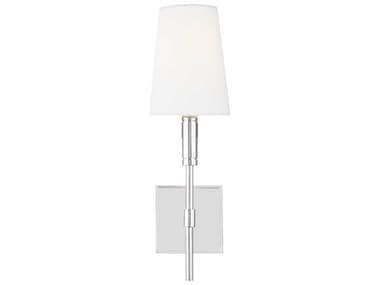 Visual Comfort Studio Beckham Classic 17" Tall 1-Light Polished Nickel Wall Sconce VCSTW1031PN