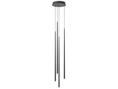 Vibia Slim Black Linear Mini Pendant VIB091711