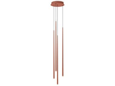 Vibia Slim Terra Red Linear Mini Pendant VIB091737