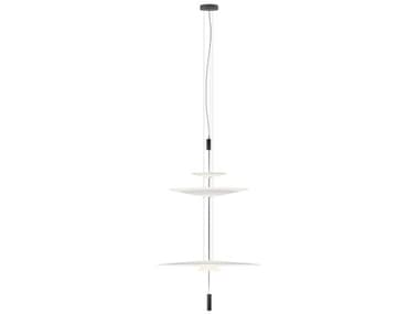 Vibia Flamingo 35" 3-Light Graphite Gray Pendant VIB156018