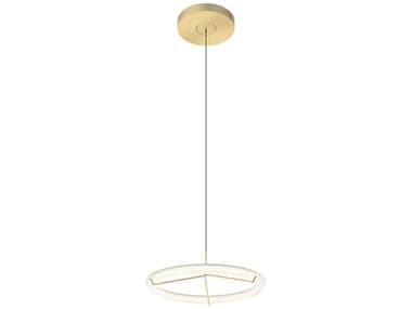 Vibia Halo Jewel 1-Light Gold Round Pendant VIB235020