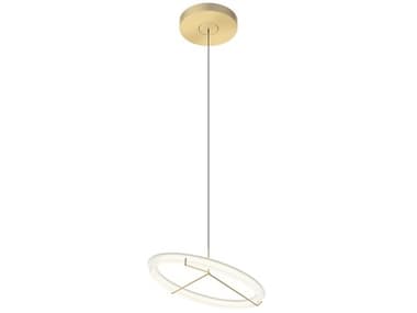 Vibia Halo Jewel 1-Light Gold Round Pendant VIB235120