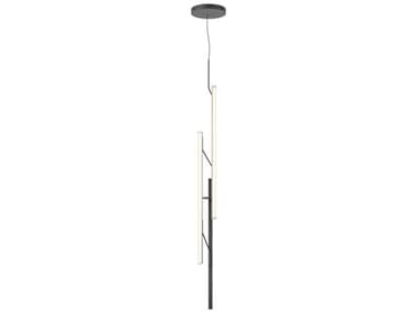 Vibia Halo Jewel 3-Light Black Linear Mini Pendant VIB235611