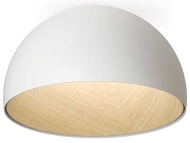 Vibia Duo 27&quot; 1-Light White LED Dome Flush Mount VIB48789312