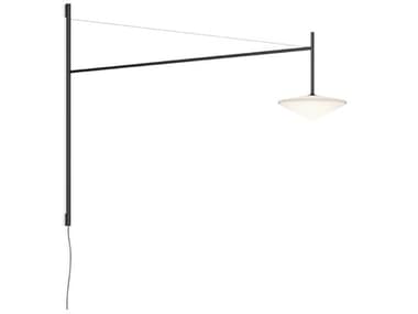 Vibia Tempo 31" Tall 1-Light Graphite Gray Swing Wall Sconce VIB576118