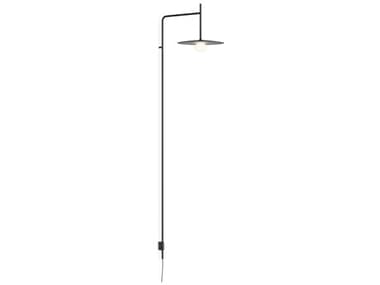 Vibia Tempo 1-Light Graphite Gray Wall Sconce VIB576318