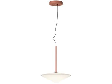 Vibia Tempo 13" 1-Light Terra Red Pendant VIB578037