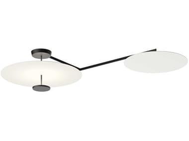 Vibia Flat 3-Light White Semi Flush Mount VIB592410