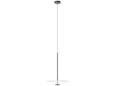 Vibia Flat 1-Light Terra Red Round Pendant VIB594013