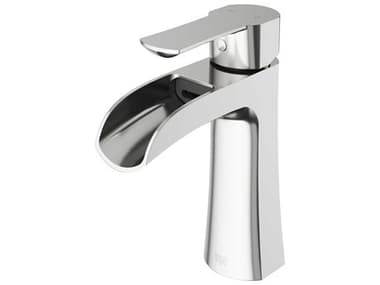 Vigo Paloma Brushed Nickel 1-Handle Waterfall Vessel Bathroom Faucet VIVG01041BN