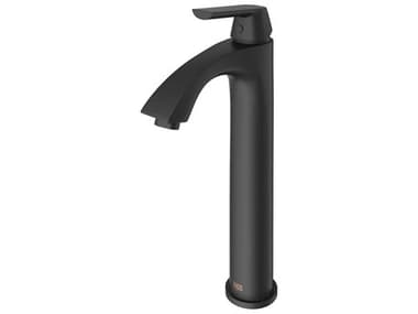 Vigo Linus Matte Black 1-Handle Vessel Bathroom Faucet VIVG03013MB