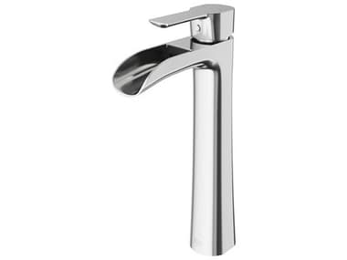 Vigo Niko Brushed Nickel 1-Handle Waterfall Vessel Bathroom Faucet VIVG03024BN