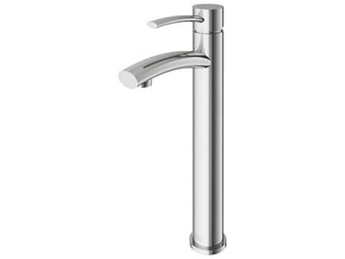 Vigo Milo Brushed Nickel Single Handle Bathroom Vessel Faucet VIVG03025BN