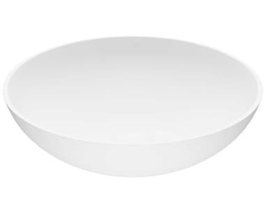 Vigo Lotus Matte Stone Round Vessel Bathroom Sink VIVG04015