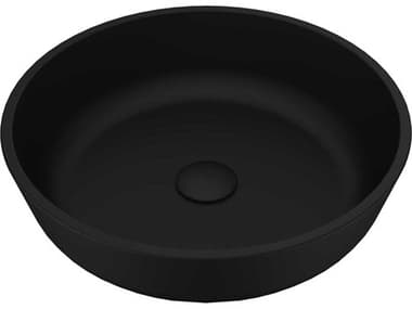 Vigo Modus Matte Shell 17'' Round Vessel Bathroom Sink VIVG07113