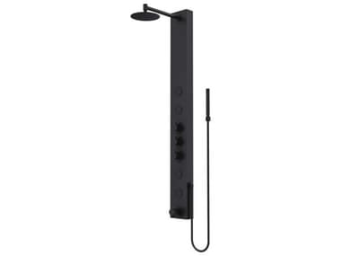Vigo Bowery 4-Jet Shower Panel System with Round Head, Tub Filler and Hand Shower Wand VIVG08022