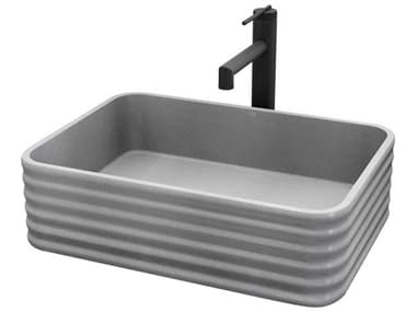 Vigo Cadman Rectangular Bathroom Vessel Sink with Sterling Faucet and Pop-Up Drain VIVGT2105