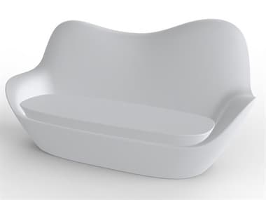 Vondom Outdoor Sabinas White Matte Resin Cushion Sofa VOD45009WHITE