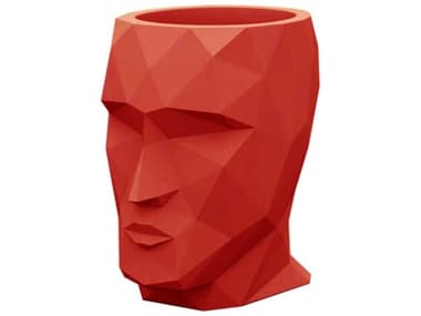 Vondom Outdoor Adan Planter Basic Red VOD49074ARED