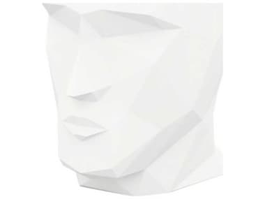 Vondom Outdoor Adan Planter White LED Ice VOD49074WICE