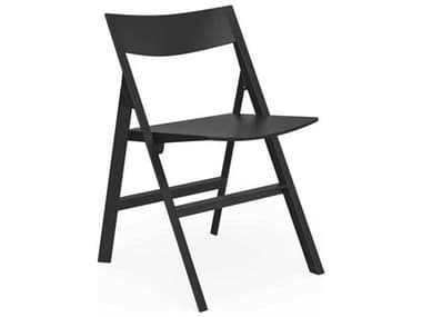 Vondom Outdoor Quartz Black Matte Resin Dining Chair (Set of 4) VOD54197BLACK