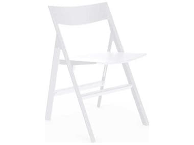 Vondom Outdoor Quartz White Matte Resin Dining Chair (Set of 4) VOD54197WHITE