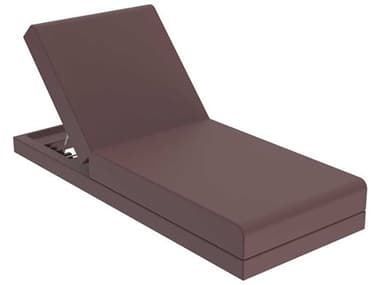 Vondom Outdoor Pixel Resin / Cushion Purjai Red Chaise Lounge VOD54273PURJAIRED