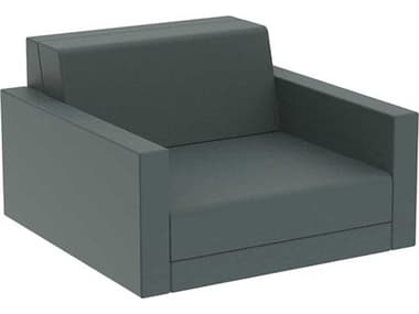 Vondom Outdoor Pixel Resin / Cushion Modo Green Lounge Chair VOD54277MODOGREEN