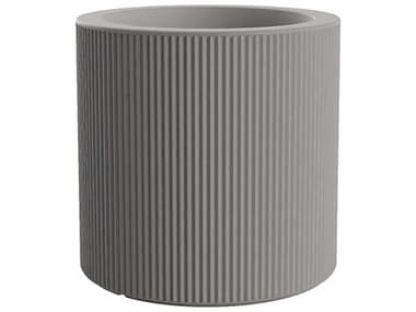 Vondom Outdoor Gatsby Cylinder Planter x H Basic Ecru VOD54421AECRU