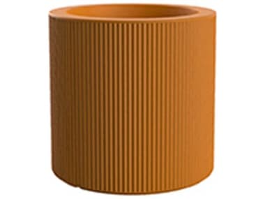 Vondom Outdoor Gatsby Cylinder Planter x H Basic Orange VOD54421AORANGE