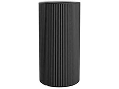 Vondom Outdoor Gatsby Tall Cylinder Planter x H Basic Anthracite VOD54422AANTHRACITE