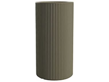 Vondom Outdoor Gatsby Tall Cylinder Planter x H Basic Khaki VOD54422AKHAKI