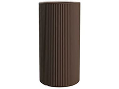 Vondom Outdoor Gatsby Tall Cylinder Planter x H Basic Bronze VOD54424ABRONZE